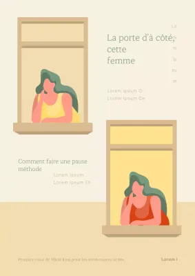 La femme à la fenêtre jaune et verte Dissertation