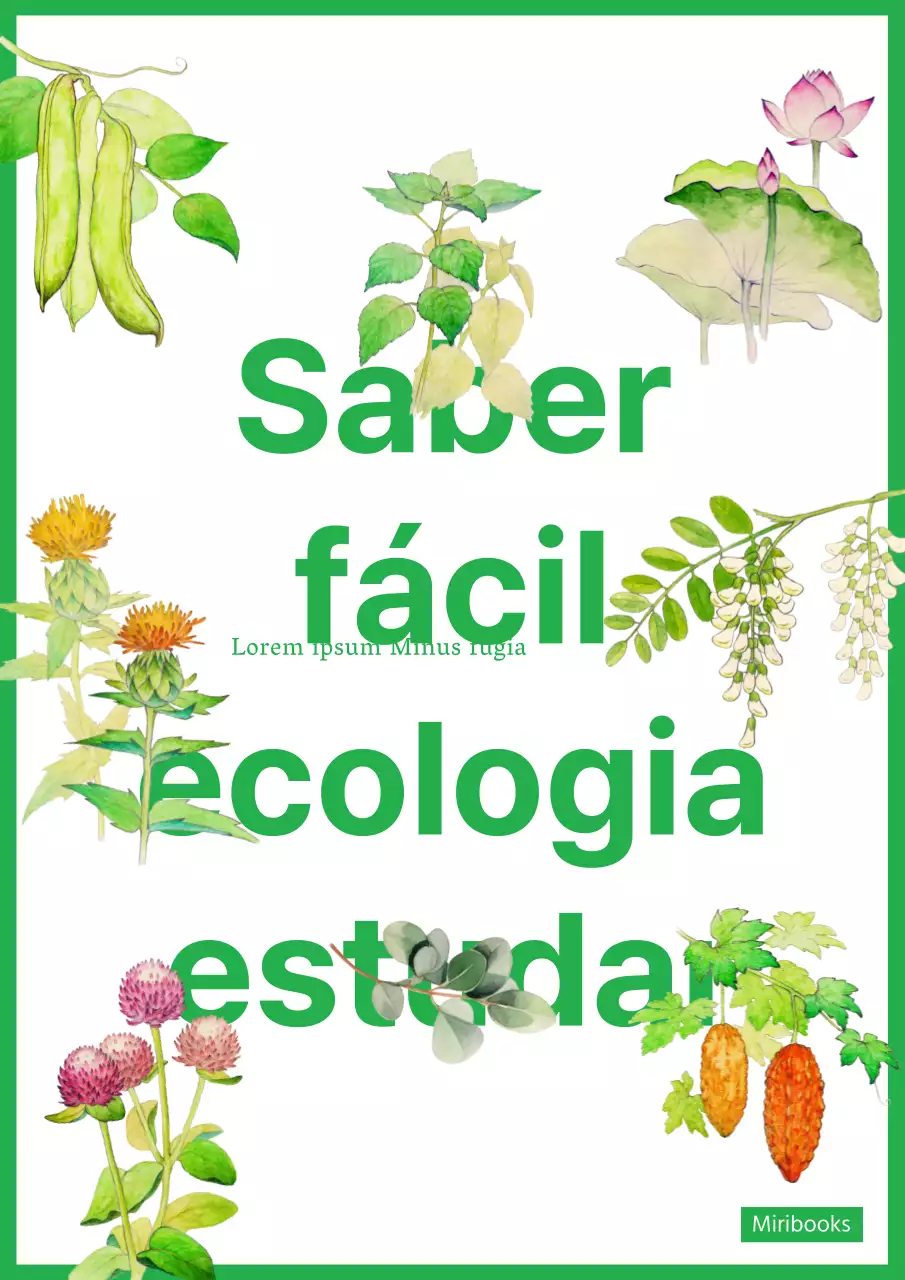 Ecologia destacada a verde