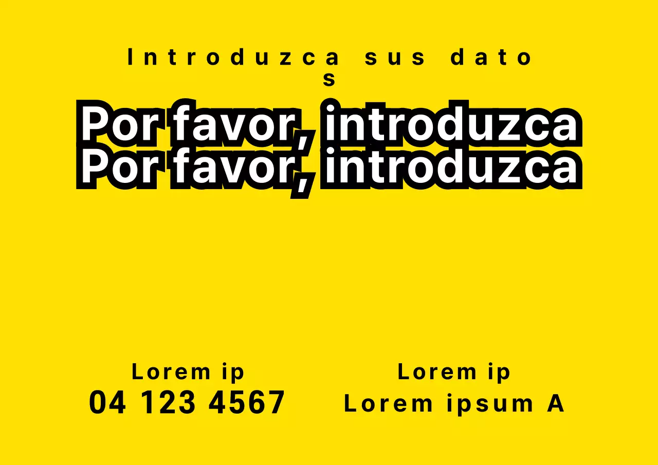 Por favor, introduzca