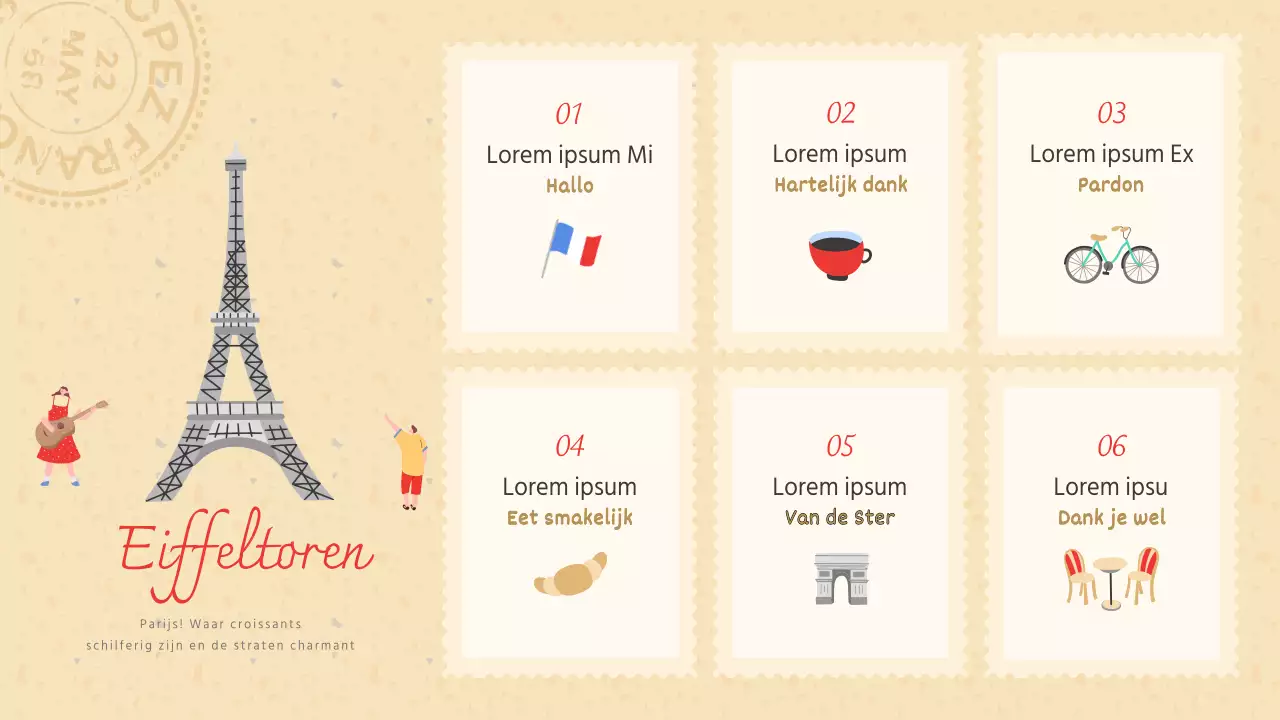 Een minimalistische kennismaking met het platteland in beige en rood