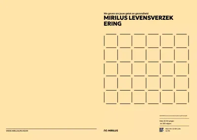 Gebruik lijnen om minimalistische verzekeringsadviezen te promoten