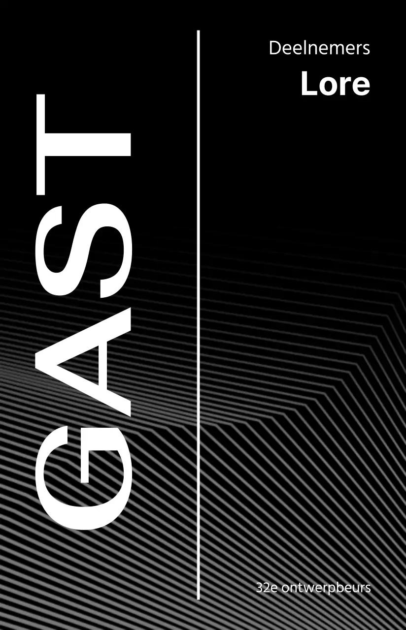 Evenementenorganisatoren met een designfocus op lijnen en vormen