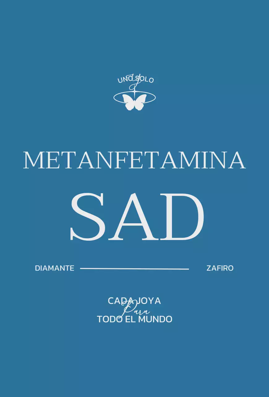 Una marca de joyería con un concepto tranquilizador en azul y gris