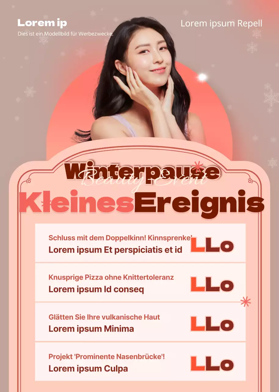 Winterliche Petit Fours in Brauntönen und Aprikosen