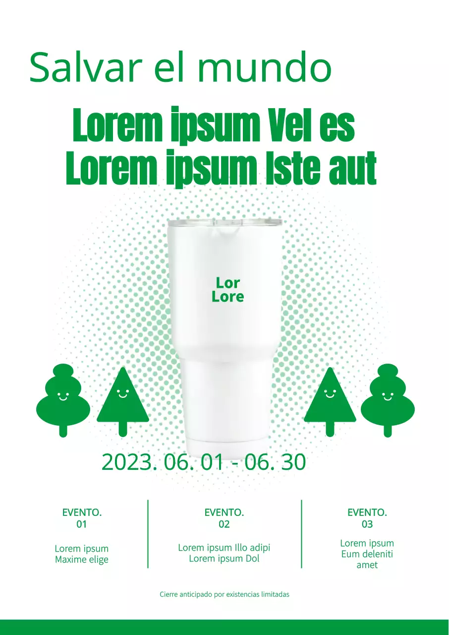 Tumblr verde para el Día Mundial del Medio Ambiente