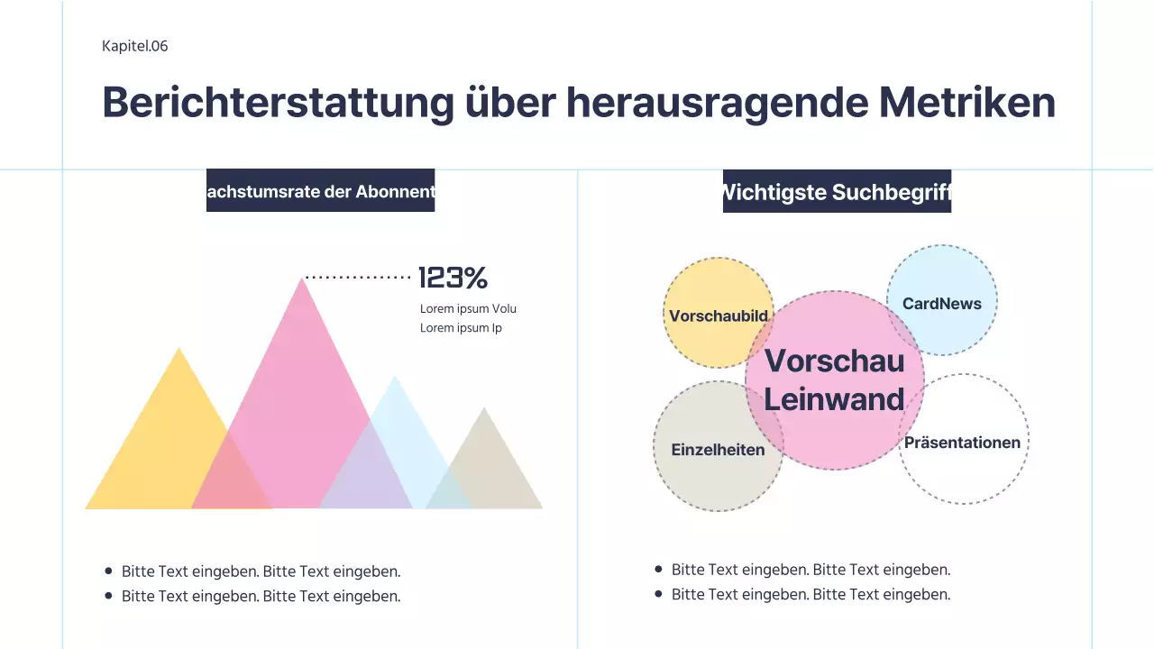 Einfache Business-Infografik mit rosa Akzenten auf weißem Hintergrund