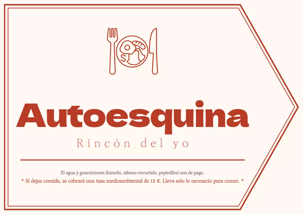 Estilo sencillo y emocional en marrón claro y marrón con texto direccional autoesquinado