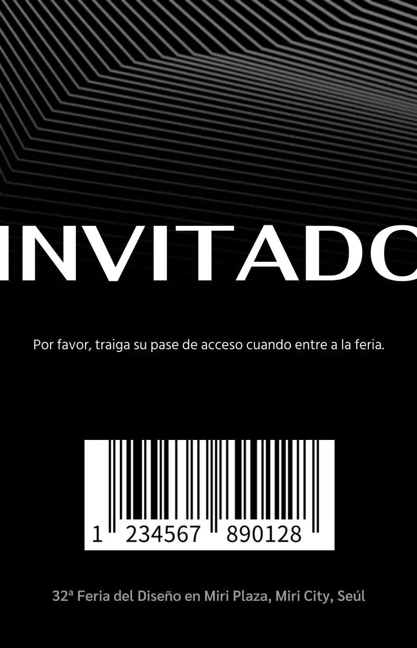 Organizadores de eventos con un diseño centrado en las líneas y las formas