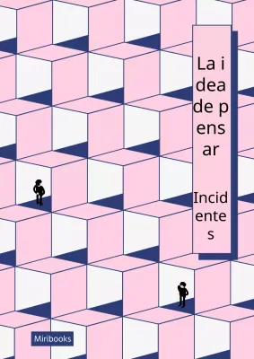 Portada geométrica rosa para libro de autoayuda