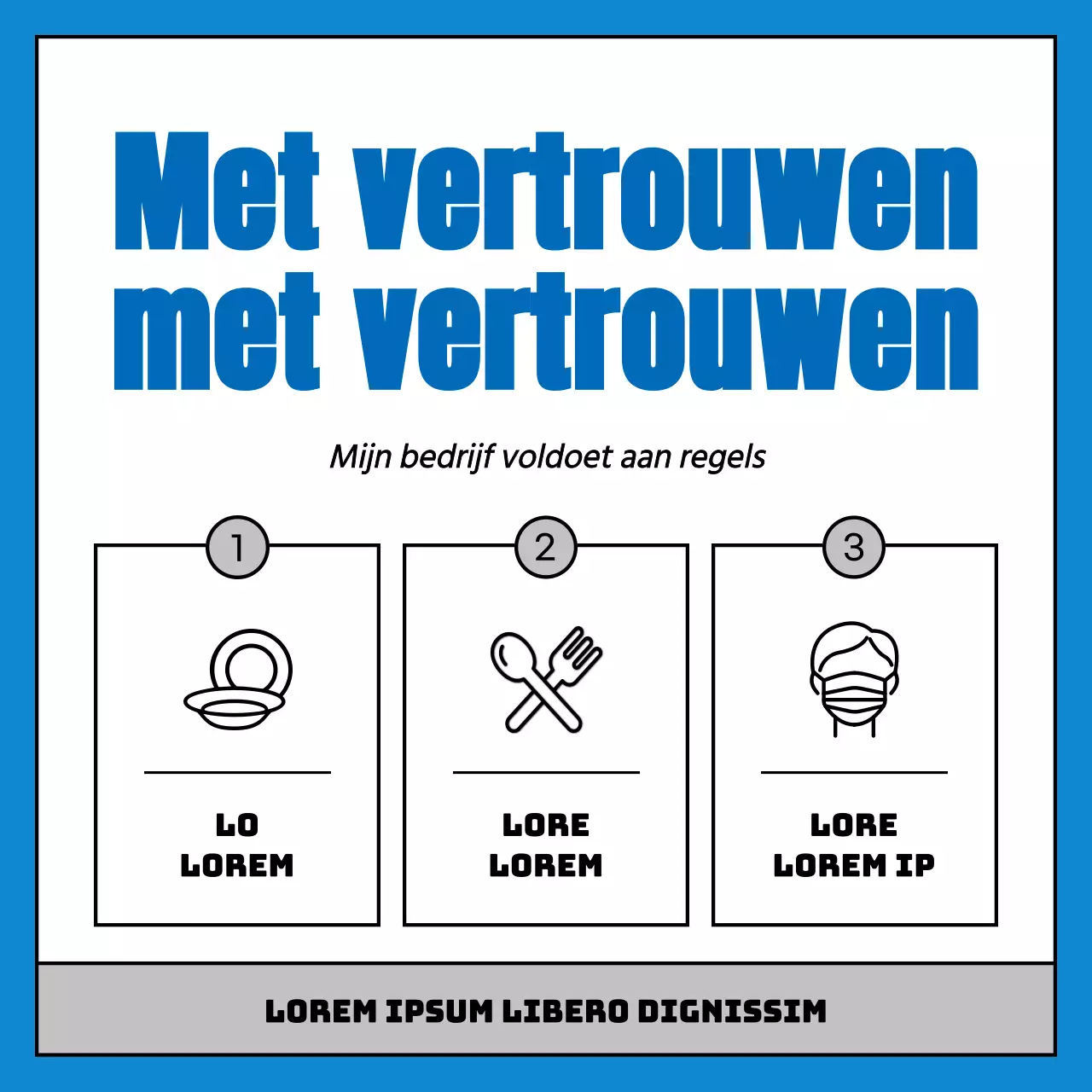 Hygiënisch, blauw en schoon, Tenderloin Restaurant Inhoud