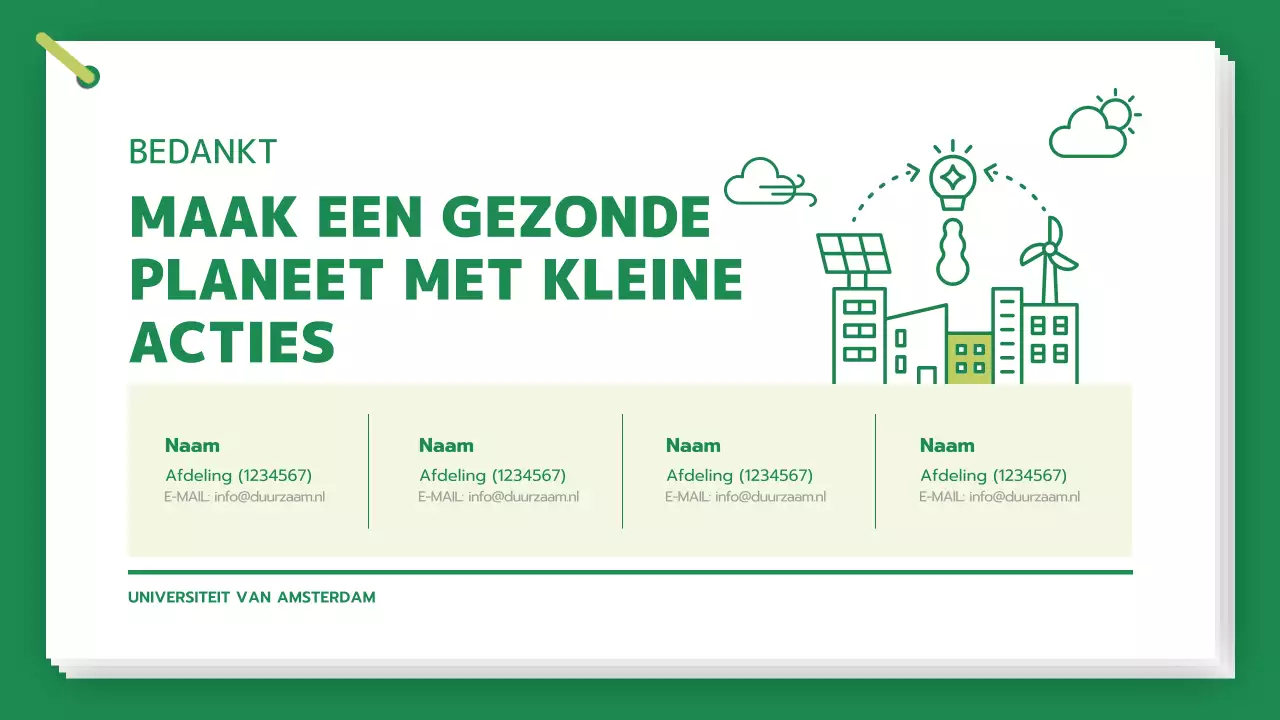 Bestudeer klimaatverandering en broeikasgassen op een groene, schone manier