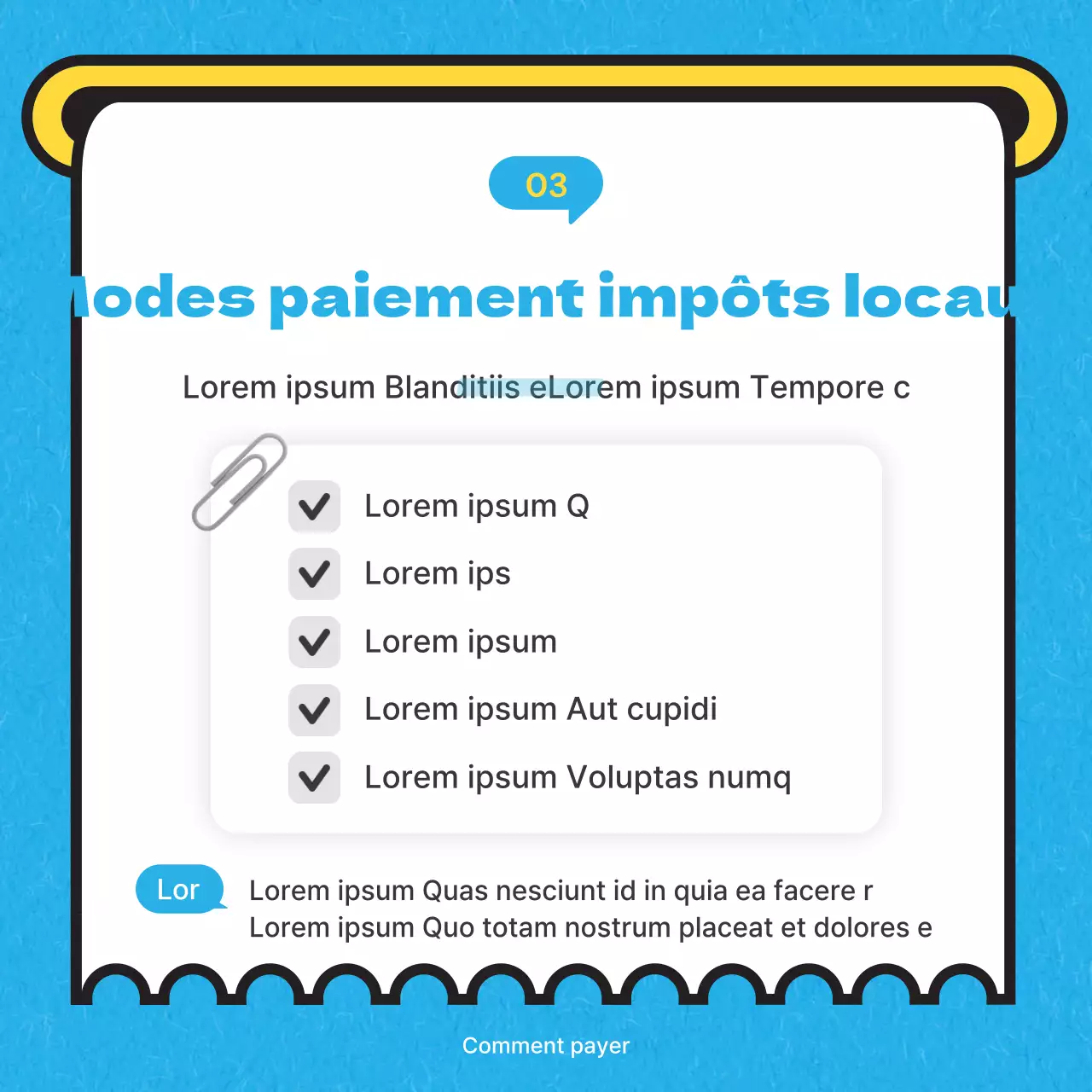 Illustration bleu ciel de la carte des impôts locauxNews