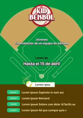 El béisbol se viste de verde