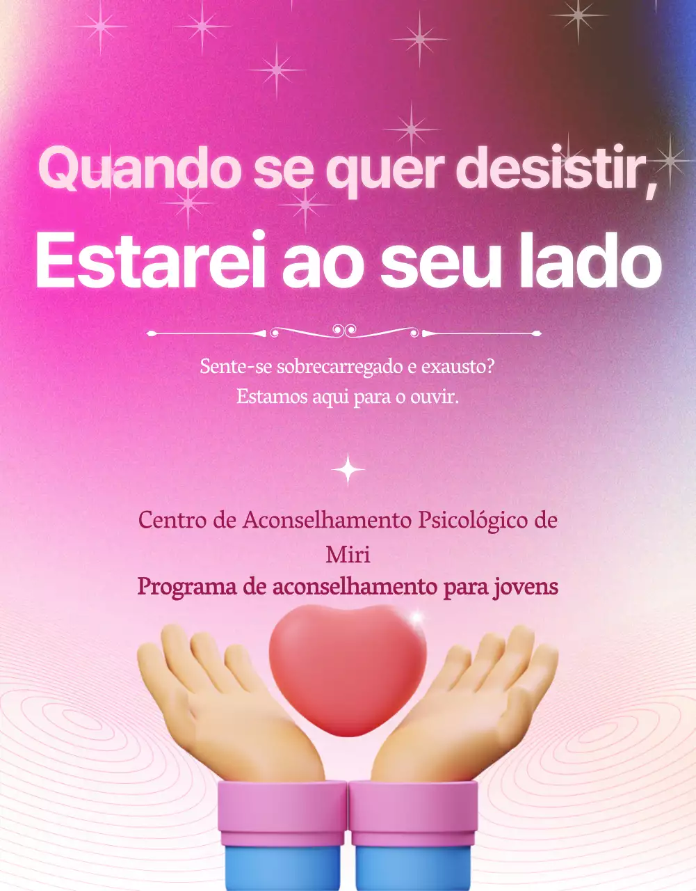 Promover uma psicoterapia cor-de-rosa, sonhadora e emocional