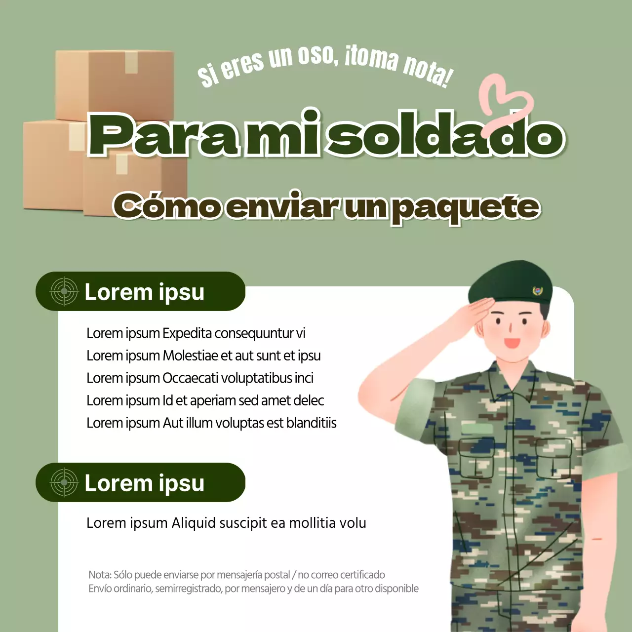 Cómo enviar un correo del ejército amarillo-verde Compartir información Contenido