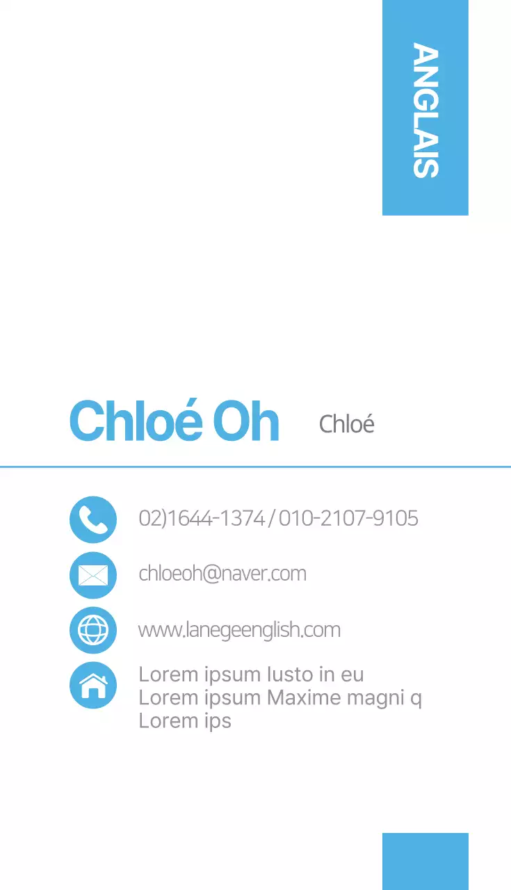 ENSEIGNEMENT DE L'ANGLAIS