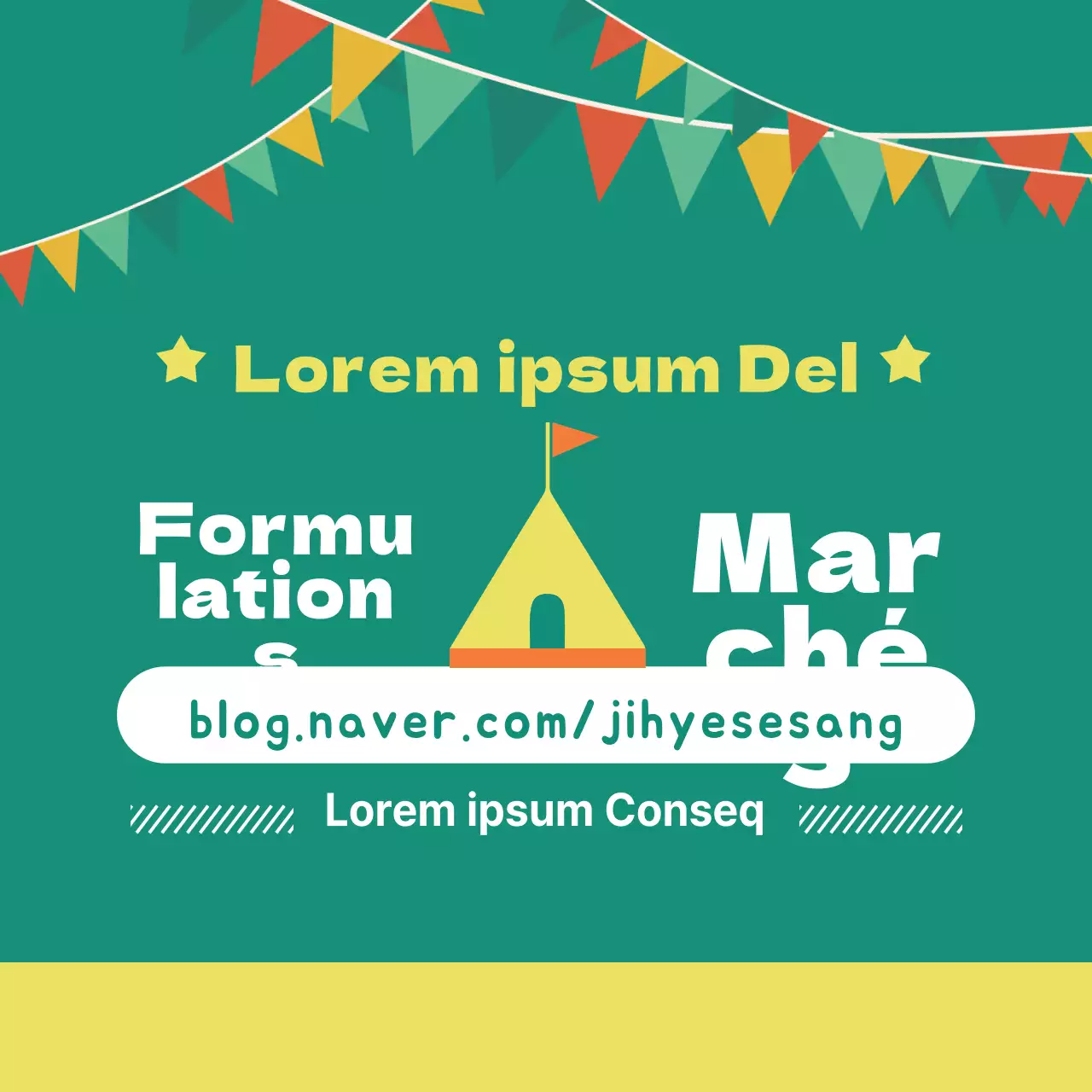 Marché de la formulation