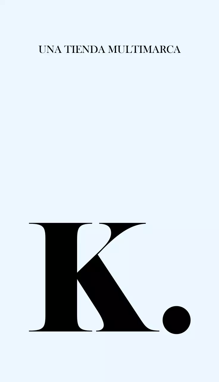 Una tienda editorial con un gran alfabeto sobre fondo azul claro