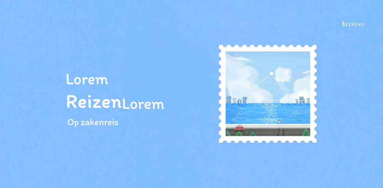 Stempelillustraties met een warm concept