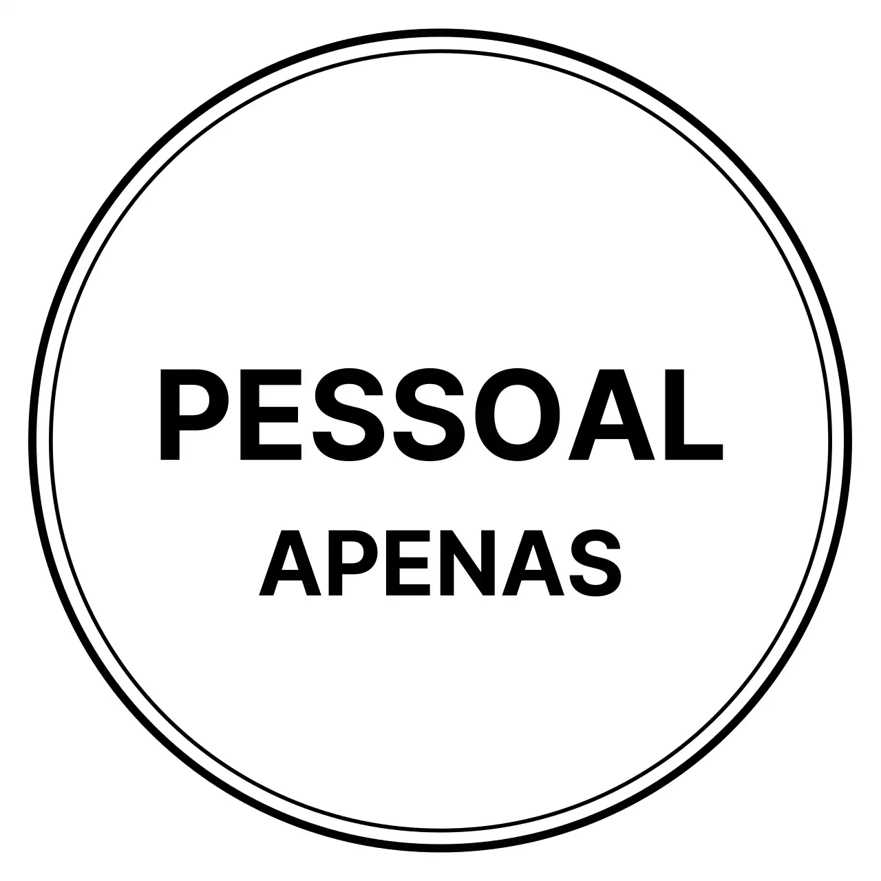 Estilo simples e limpo a preto e branco Sinalética de acesso para não funcionários