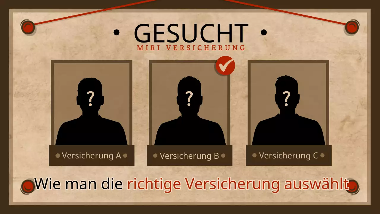 Wie man einen braun-roten Versicherungsvertreter auswählt