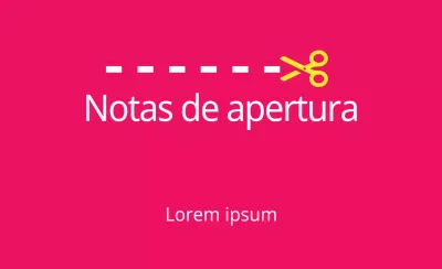 Notas de apertura