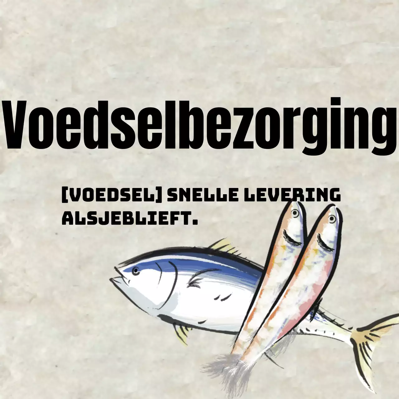 Levering van voedsel