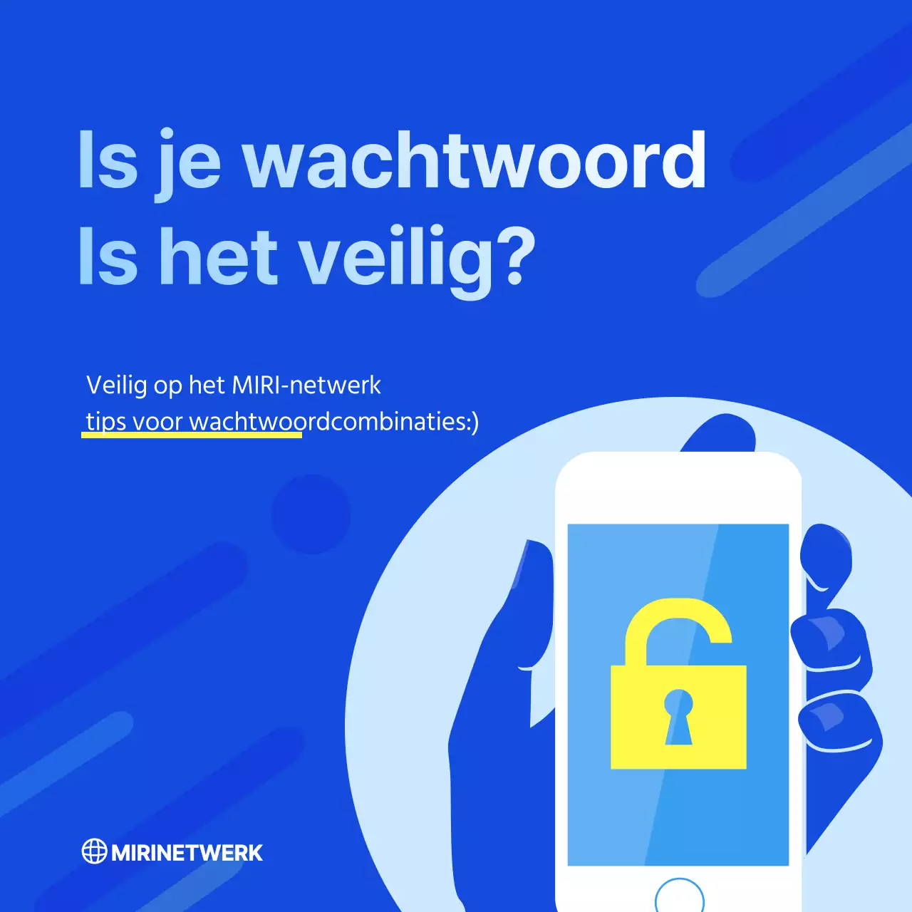 Tips voor wachtwoordcombinaties van het blauwe netwerkbedrijf