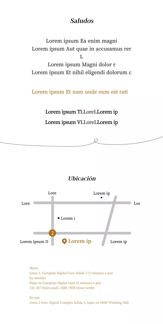 Invitaciones de boda sencillas en blanco y dorado