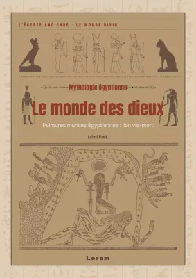 À propos de la peinture murale brune de l'Égypte ancienne et mythologique
