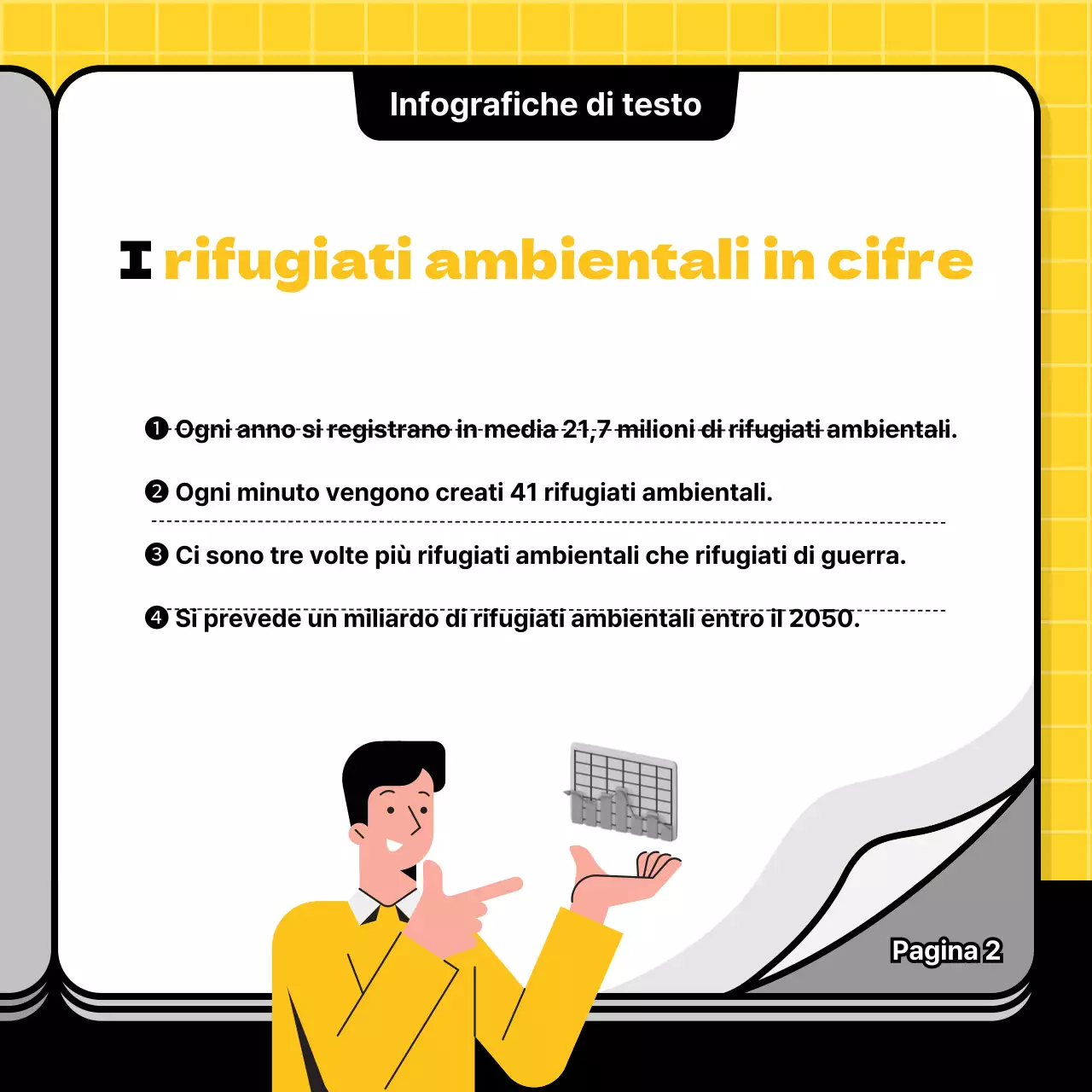 Una semplice guida alla donazione in giallo e nero