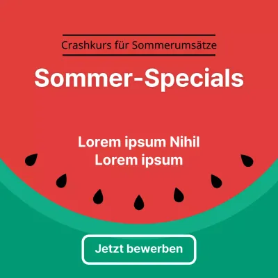 Sommer-Specials