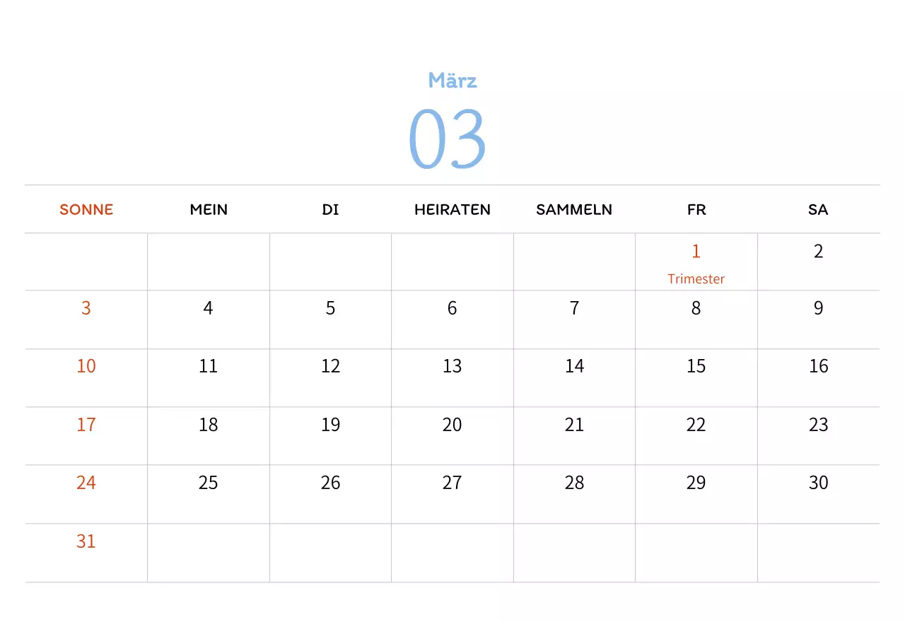 Stempelillustrationen mit einem warmen Konzept
