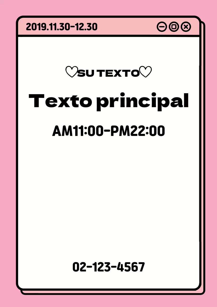 Bonitas plantillas de introducción de texto