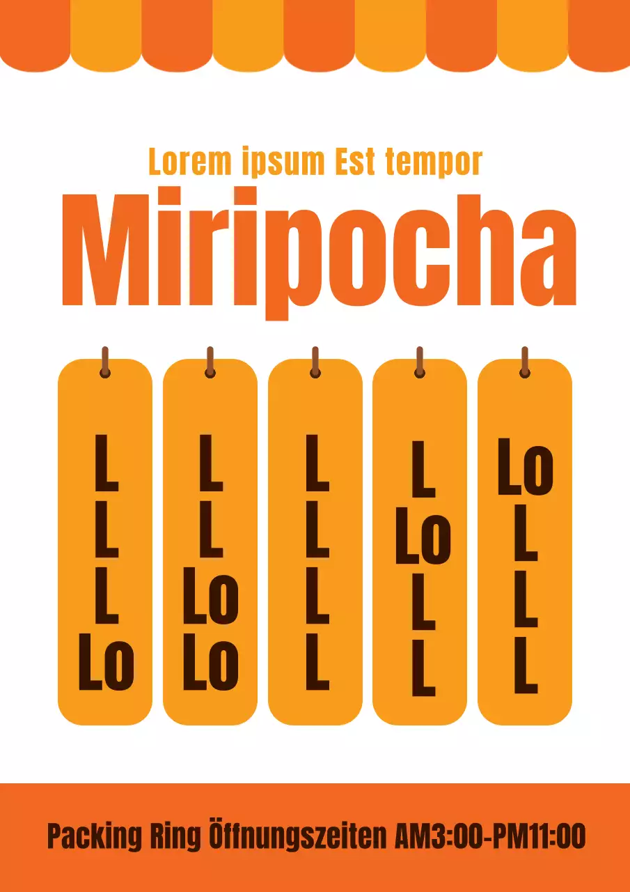 Izakaya-Menü mit marineblauen und roten Illustrationen