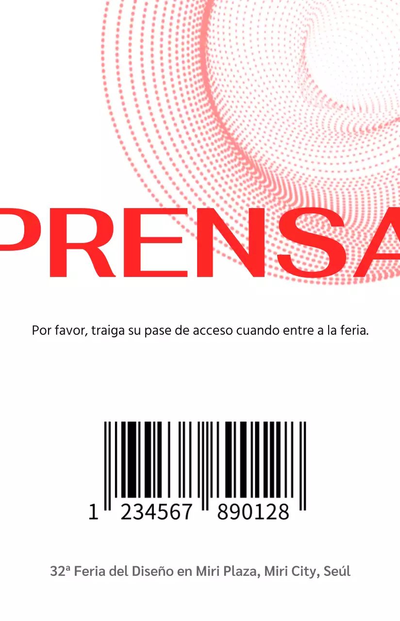 Organizadores de eventos con un diseño centrado en las líneas y las formas