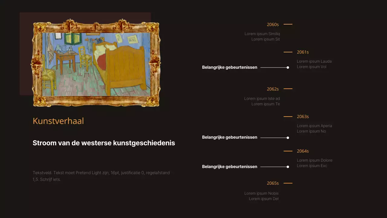 Infographic antiek meesterwerk in zwart en bruin