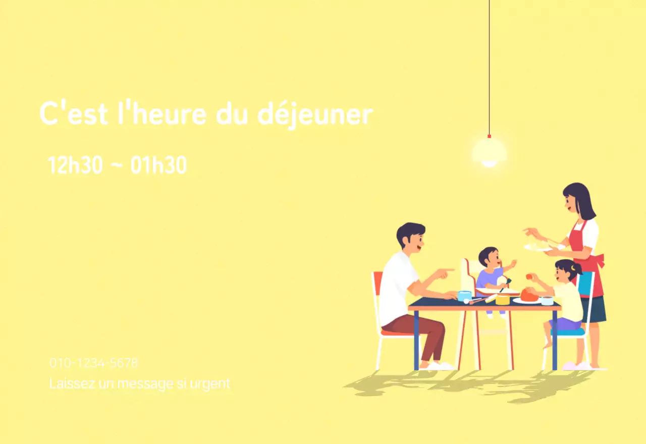 Illustration d'une famille multicolore