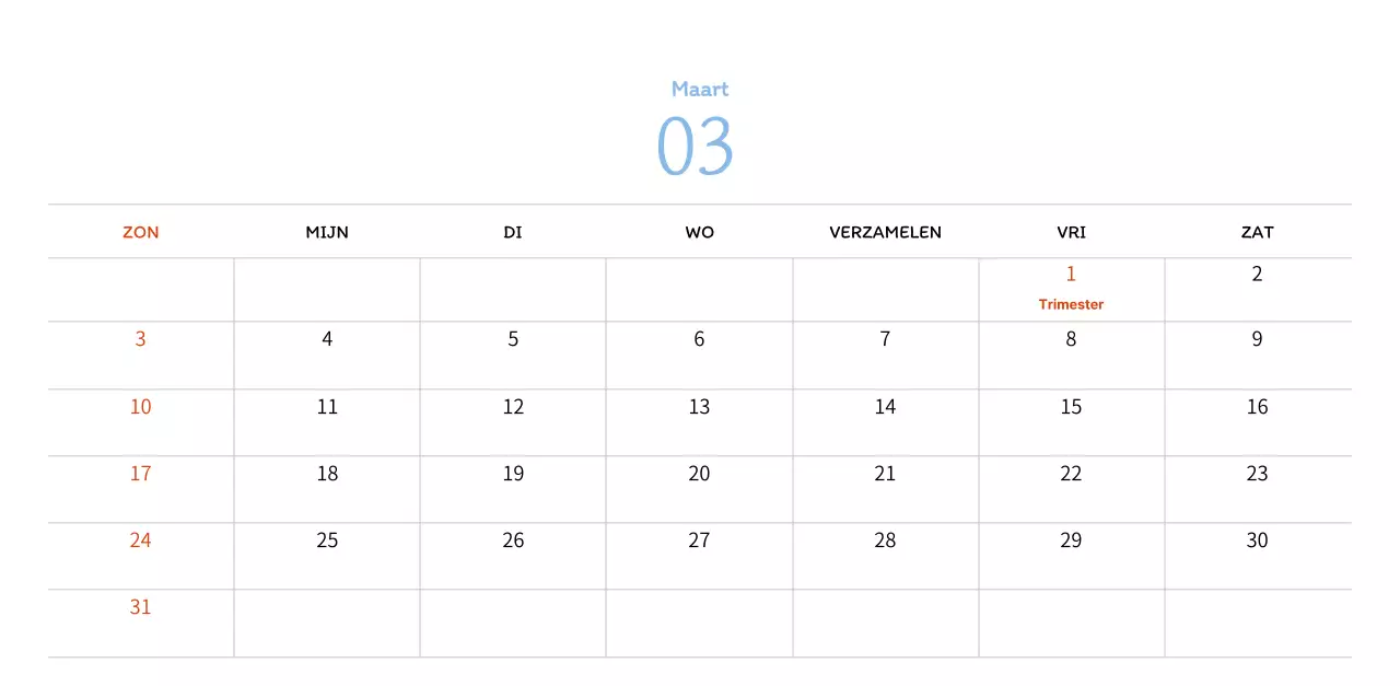 Stempelillustraties met een warm concept