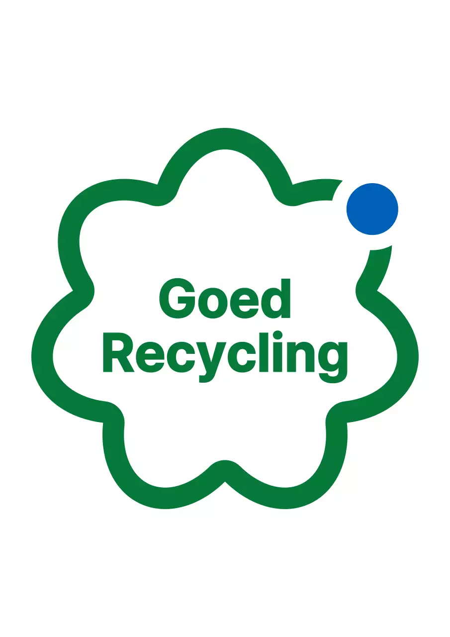 Eenvoudige combinatie van pictogrammen en tekst in groen en blauw Groene campagnes