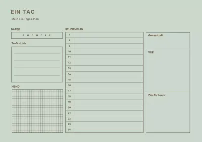 Tagesplaner