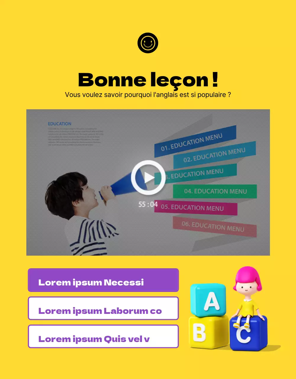 Détails de l'école d'anglais