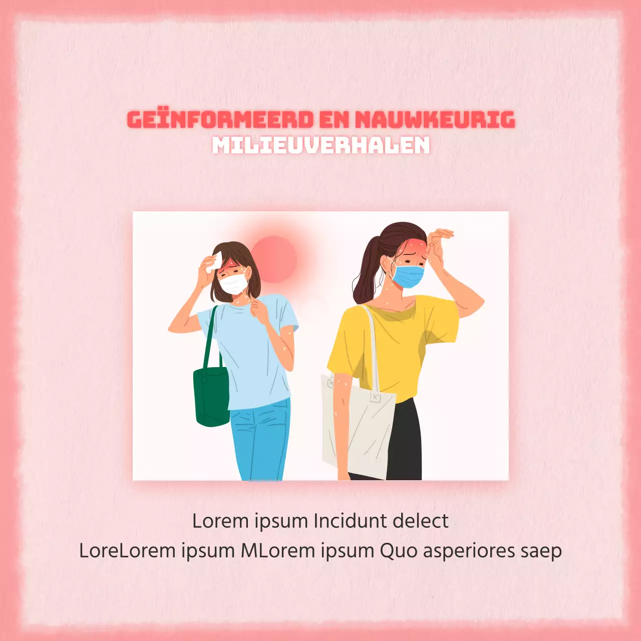 Roze en rode klimaatwaarnemingen