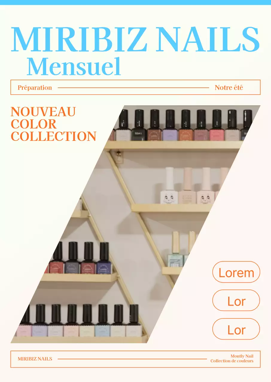 Promouvoir un ongle du mois lumineux et luxueux