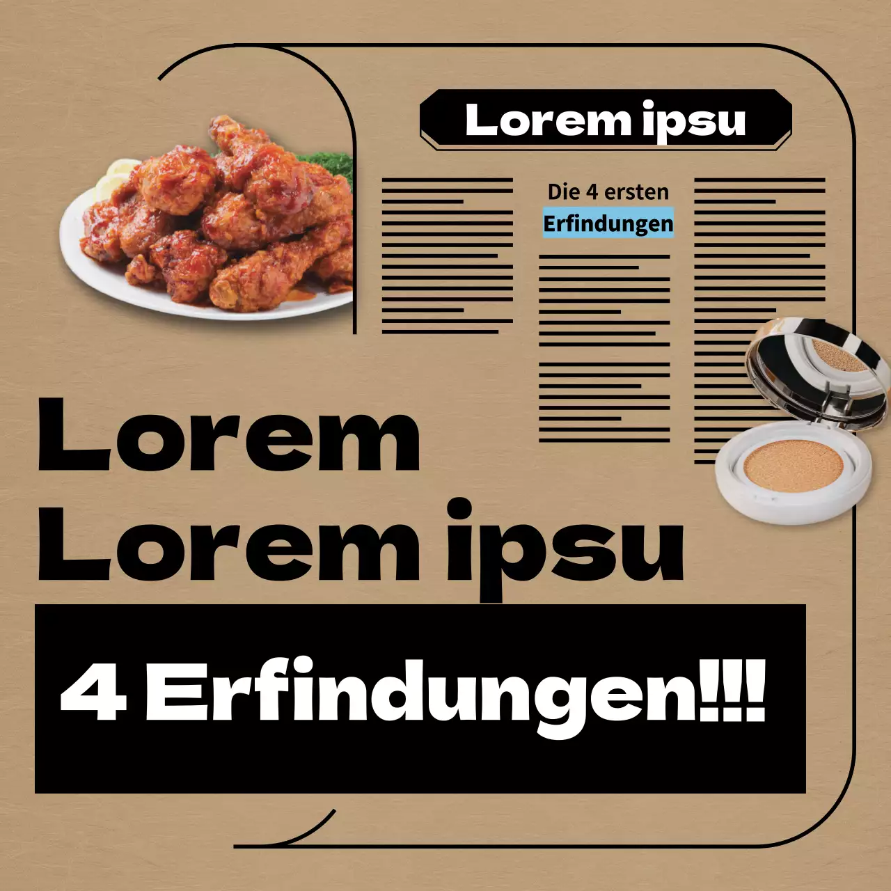 Die Erfindung eines alten Zeitungskonzepts zur Informationsvermittlung