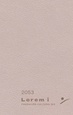 Portada de la agenda con el logotipo de la Fundación Cultural en texto rosa