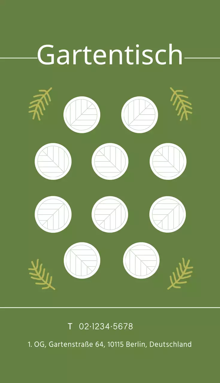 Gartentisch
