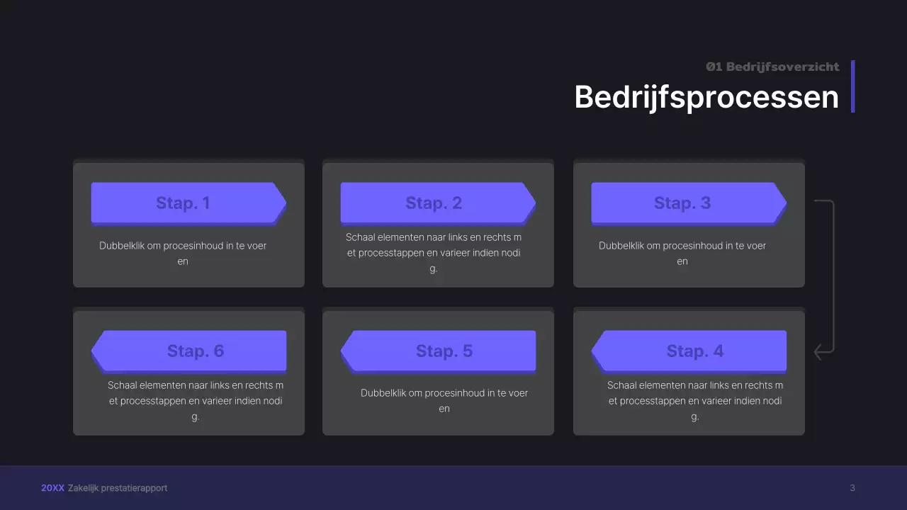 Paarse, driedimensionale UI-concept zakelijke presentatie kit
