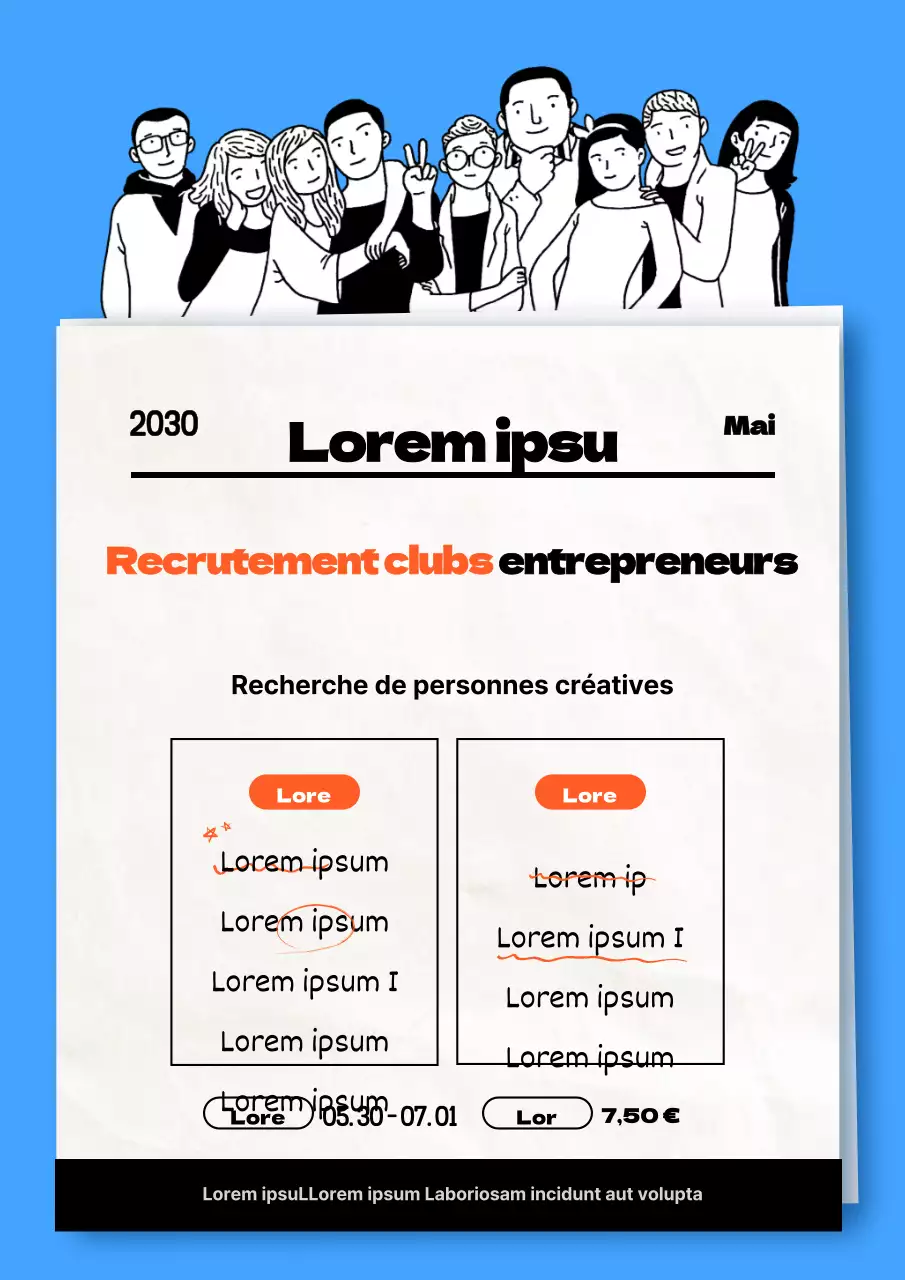 Recrutement de clubs d'entrepreneurs