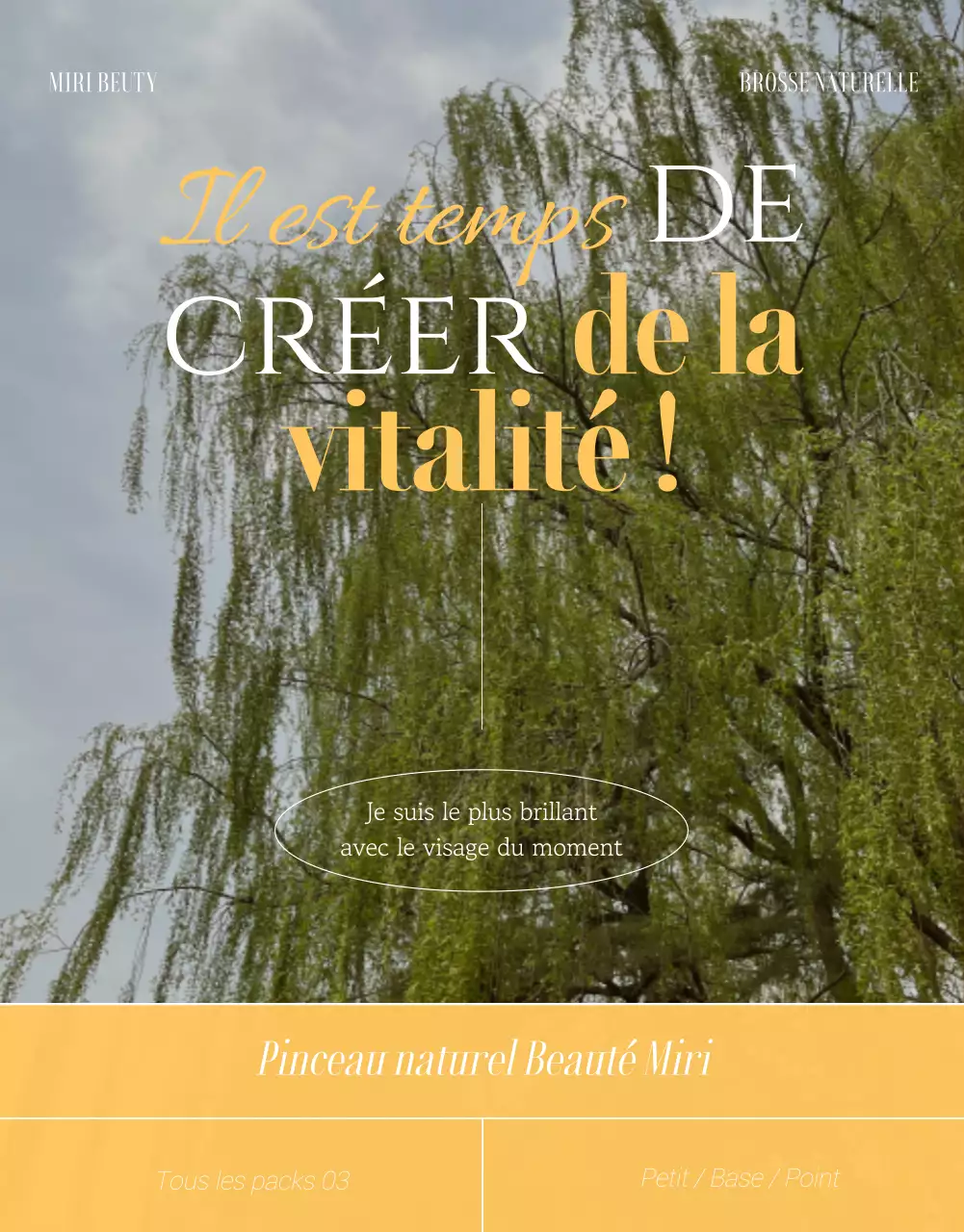 Présentation du pinceau émotionnel Yellow Point Colour